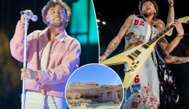 Country star Bailey Zimmerman burned bandmates and shoved guitarist before trashing hotel room, affidavit says