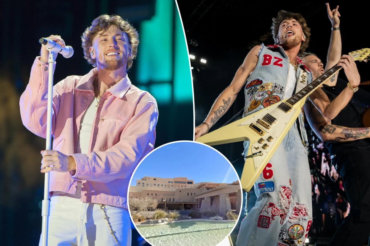Country star Bailey Zimmerman burned bandmates and shoved guitarist before trashing hotel room, affidavit says