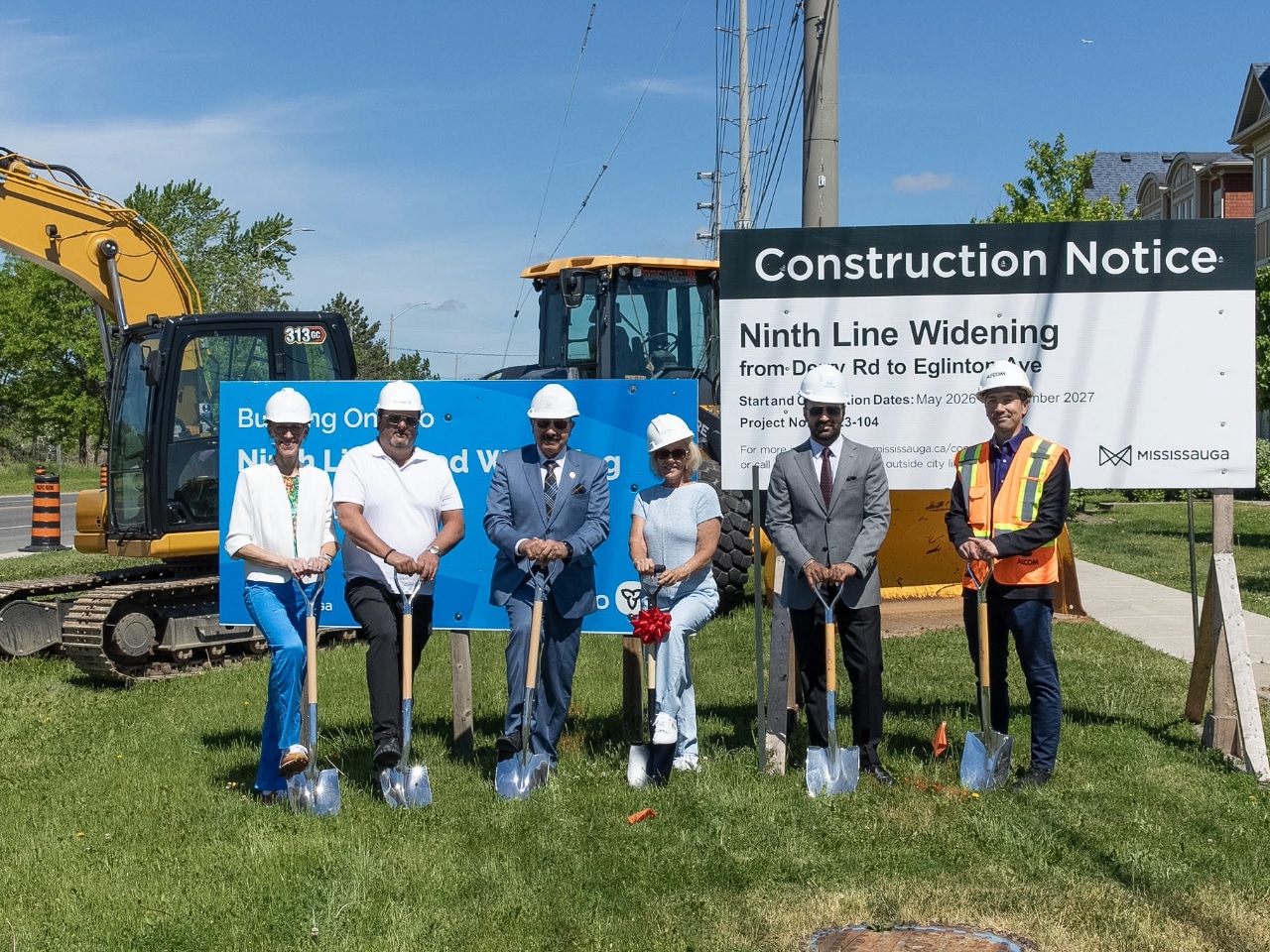 Construction begins on major Ninth Line improvements in Mississauga