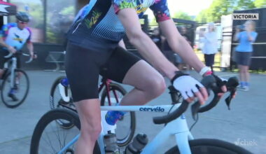 Cyclists biking non-stop from Victoria to Port Hardy for End2End cancer fundraiser
