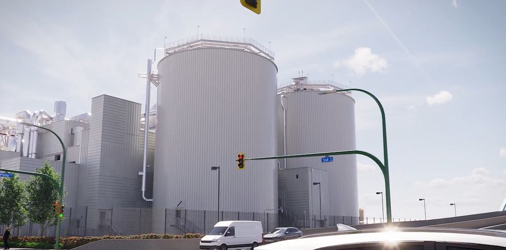 north shore wastewater treatment plan revised design