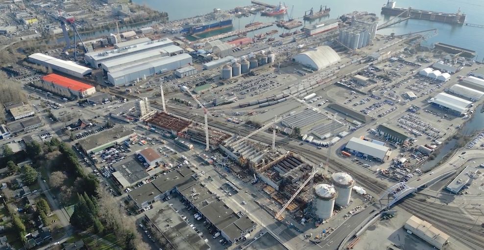 north shore wastewater treatment plant construction january 29 2025