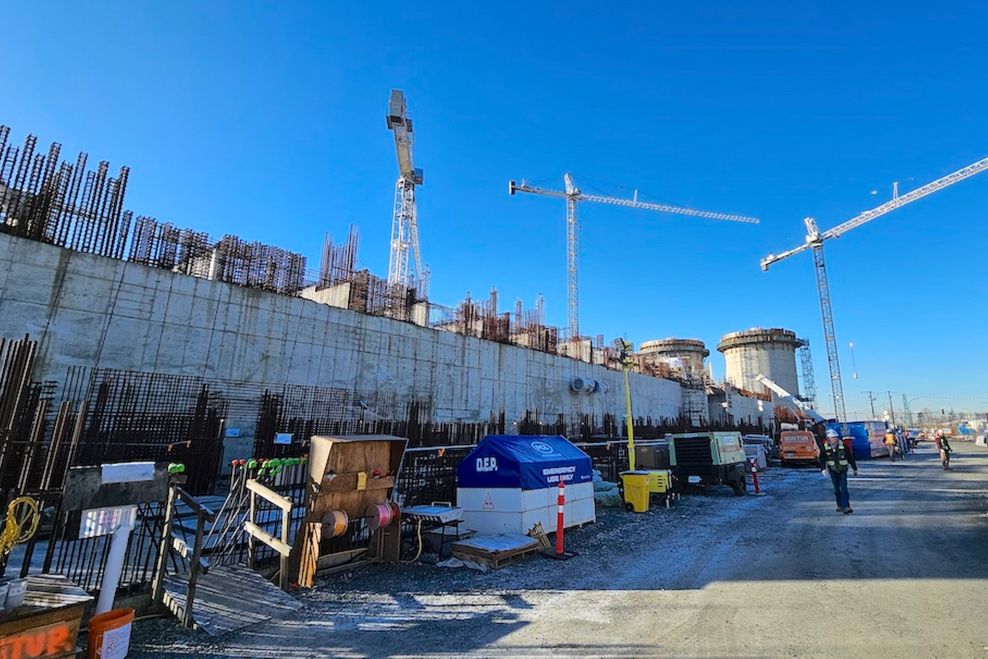 north shore wastewater treatment plant construction january 29 2025 f5