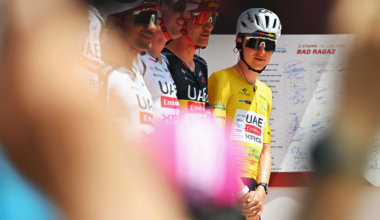 'She wants me to bring this jersey home' – Tadej Pogačar races on with added motivation at Tour de Suisse after partner Urška Žigart's crash