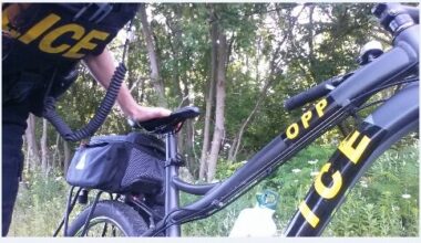 OPP Reminding Cyclists They Are Required To Obey All Rules Of The Road After Collision On Friday