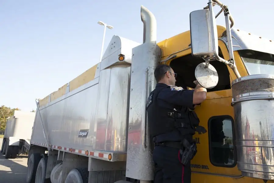 commercial motor vehicle inspection safety blitz