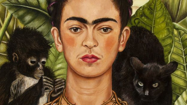 'Created amid high drama': The animals that symbolise pain and passion in a Frida Kahlo self-portrait