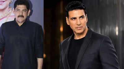 Akshay Kumar remembers the late Pankaj Dheer at 'Welcome To The Jungle' trailer launch as it happens to be his last film: 'Meri pehli film mein saath the'