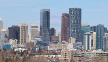 A view of the Calgary skyline