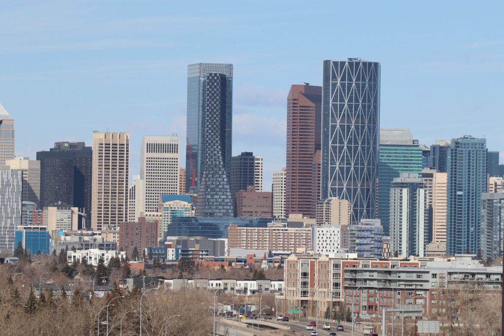 A view of the Calgary skyline