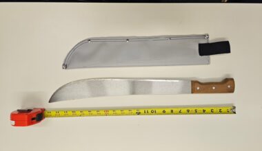 North Vancouver police seized machete from youth