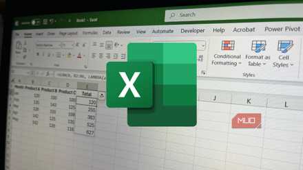 Picture of an Excel sheet with the Excel logo in the middle