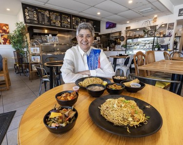 Mable Elmore at Pampanga's Cuisine on Fraser Street in Vancouver.