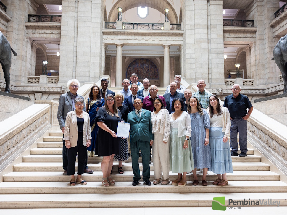A 90th birthday and a standing ovation: Dr. Chandy Jacob honoured at legislature - PembinaValleyOnline.com