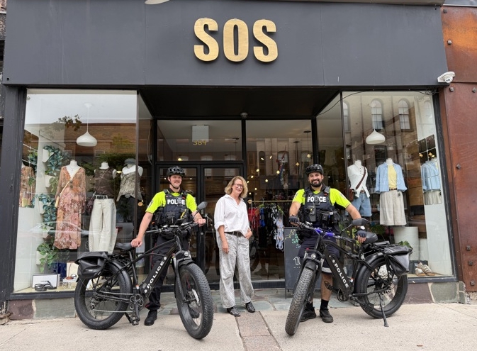 Peterborough Police add two e-bikes through donation from local golf tournament
