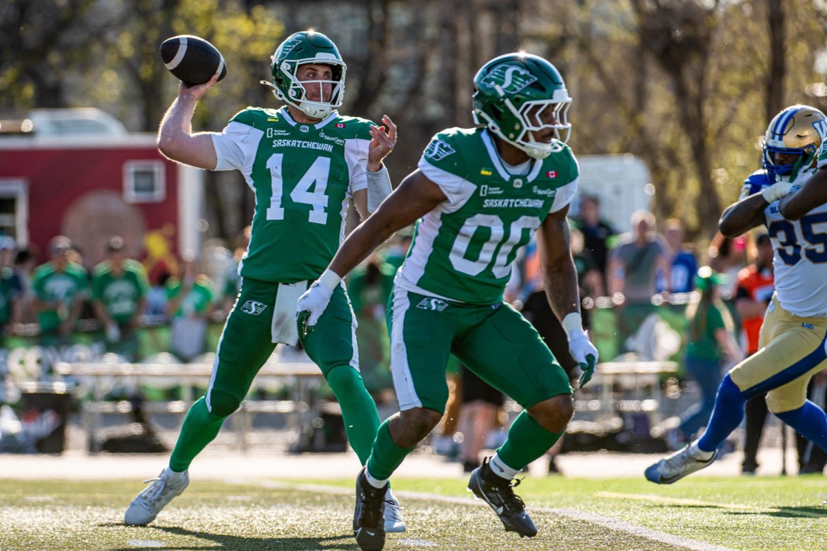 Roughriders' running back Quali Conley set to make regular season CFL debut as A.J. Ouellette out with ankle injury