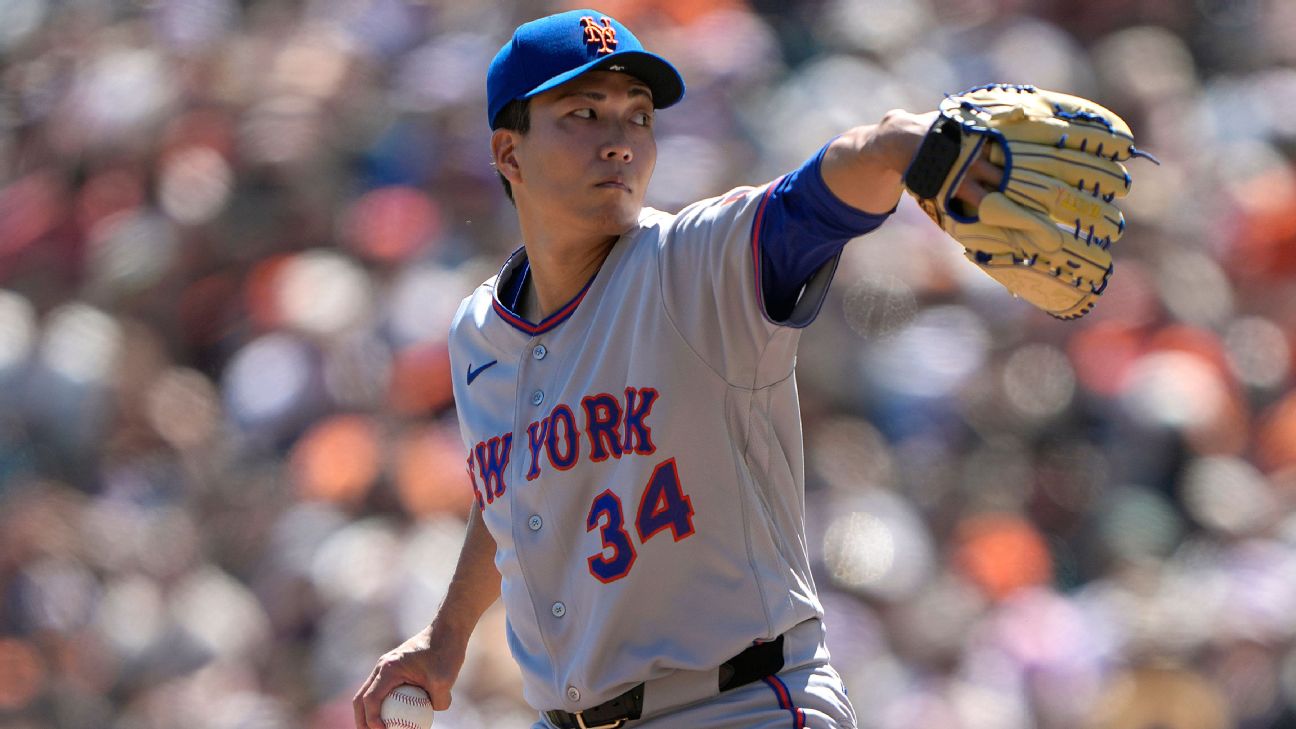 Mets move scuffling Kodai Senga to bullpen after loss