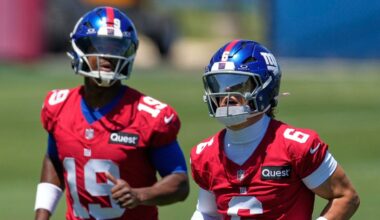 2026 NFL minicamp live updates: Giants open up the offense