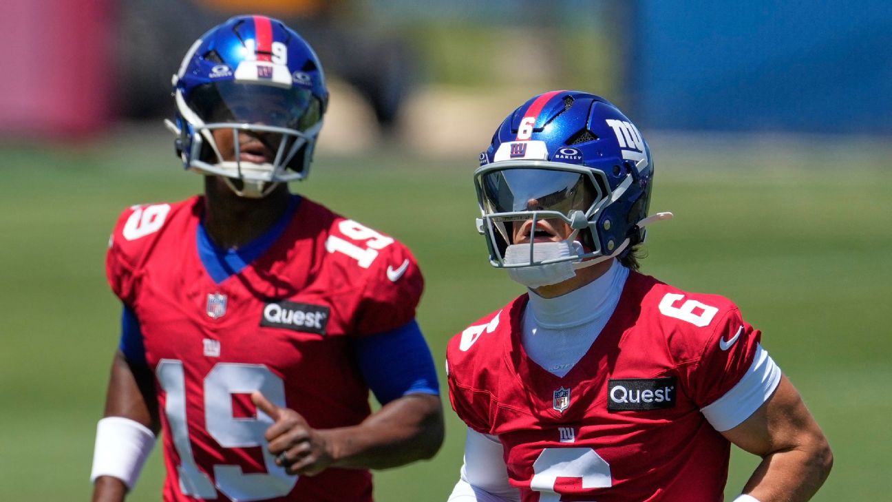 2026 NFL minicamp live updates: Giants open up the offense