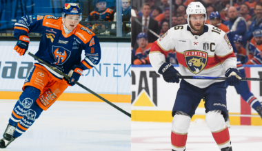 Suvanto learning from idol Barkov prior to 2026 NHL Draft