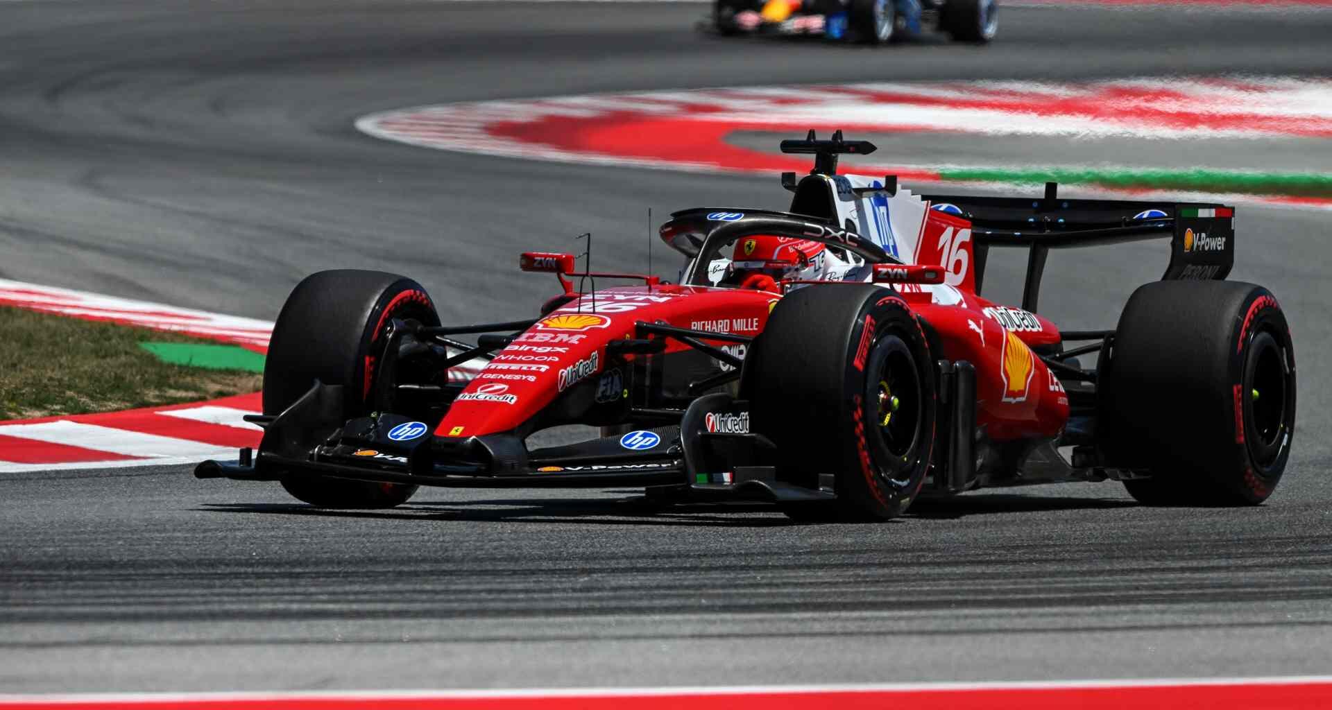 Charles Leclerc, Ferrari, Circuit de Catalunya, 2026