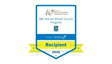Surrey Schools receives $35,000 grant for accessibility from Rick Hansen Foundation & RBC