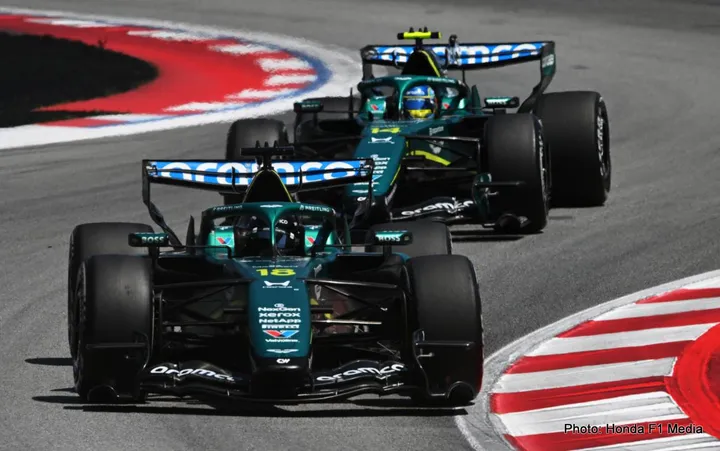 alonso stroll aston martin f1