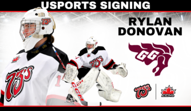 73’s Donovan Commits to USports University of Ottawa | CCHL