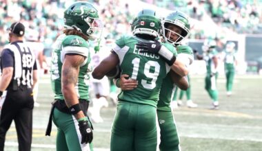 ‘We. Are. Back.’: Saskatchewan Roughriders stage late-game comeback to open CFL season with win over B.C. Lions | 620 CKRM - The Voice of Saskatchewan