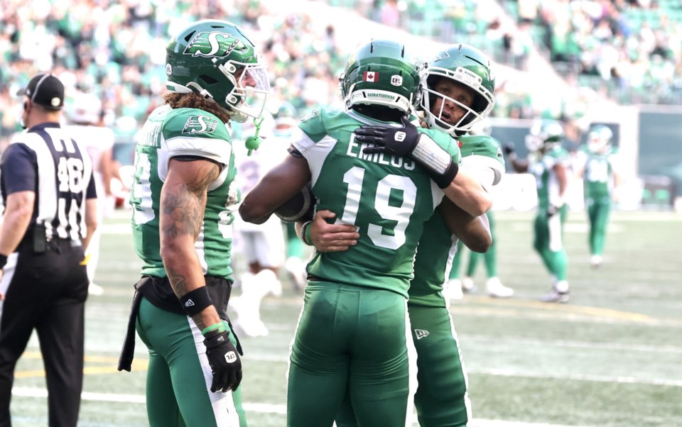 ‘We. Are. Back.’: Saskatchewan Roughriders stage late-game comeback to open CFL season with win over B.C. Lions | 620 CKRM - The Voice of Saskatchewan