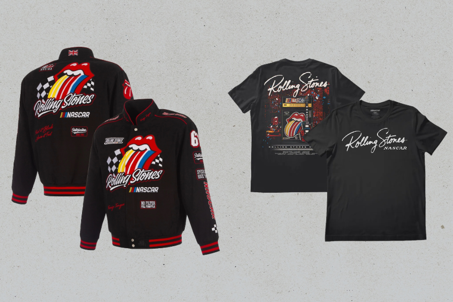 Classic Ink Rolling Stones x NASCAR Car T-Shirt