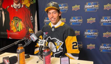 Penguins draft Markus Ruck day after selecting twin brother Liam