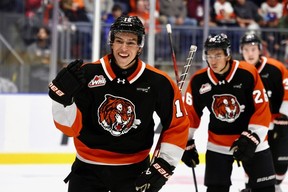 It's twin brothers Liam (left) and Markus Ruck of the Medicine Hat Tigers. The siblings are from Osoyoos.