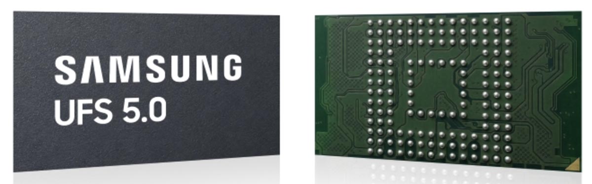 samsung ufs 5.0 chip image samsung ufs 5.0 chip image