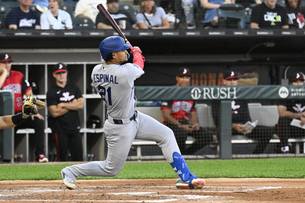 Dodgers To Designate Santiago Espinal For Assignment