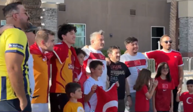 Turkish men's national soccer team arrives in Mesa for World Cup training