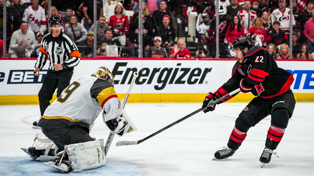Hurricanes’ power play still missing in Game 1 of Stanley Cup Final