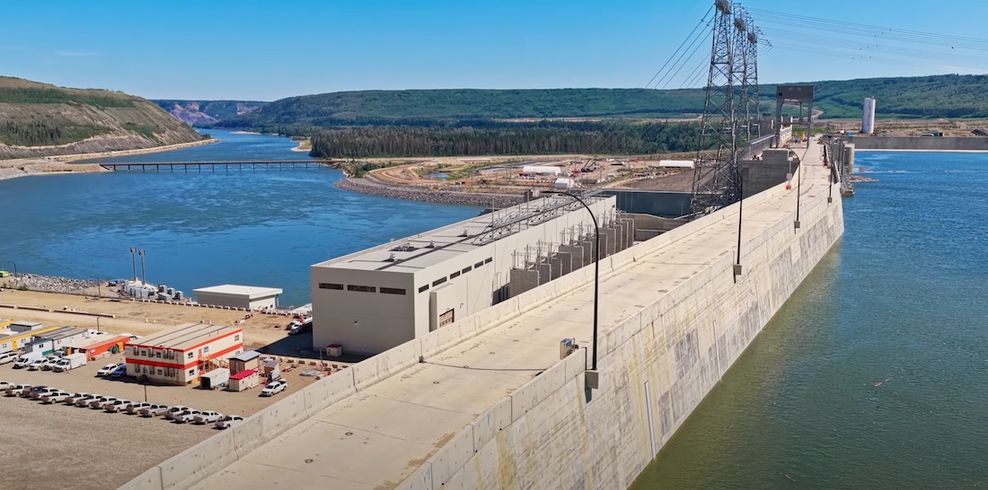 site c hydroelectric dam bc hydro august 2025