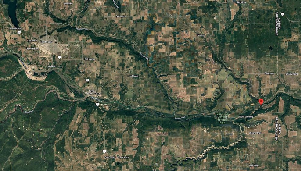 site e hydroelectric dam site bc hydrp