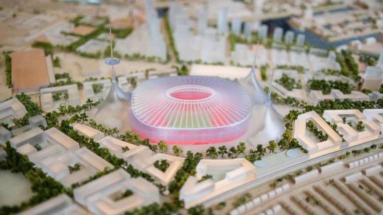 A new 100,000-seater stadium will be the centrepiece of the Old Trafford regeneration - (pic: Getty)