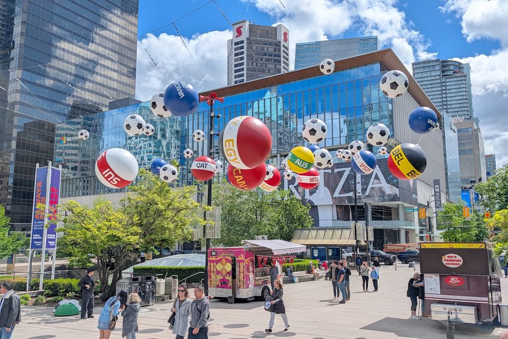 soccerscape fifa world cup vancouver robson square