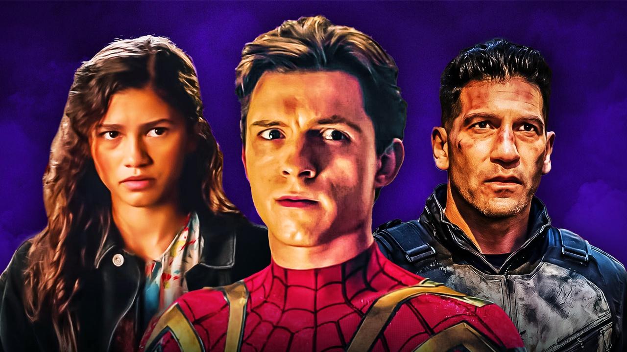 Spider-Man Brand New Day MJ, Peter Parker, Punisher