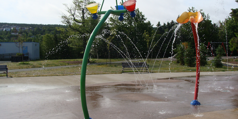 Splash Pads Open in St. John's for Summer