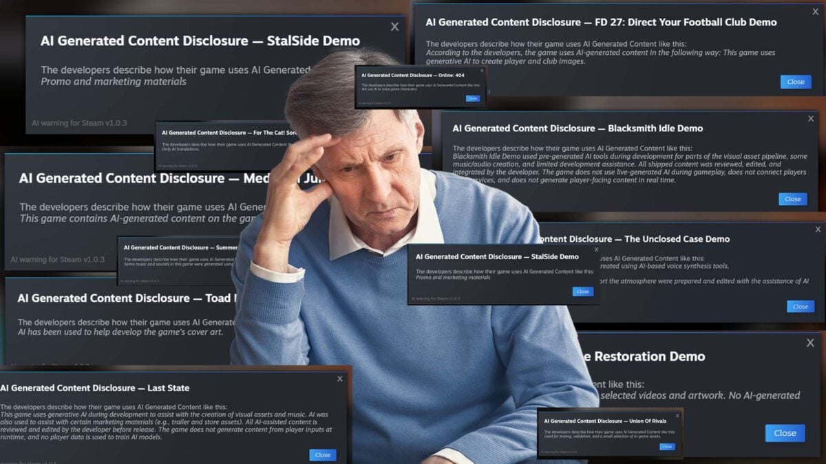 Steam Next Fest Is Flooded With AI Games And It Sucks