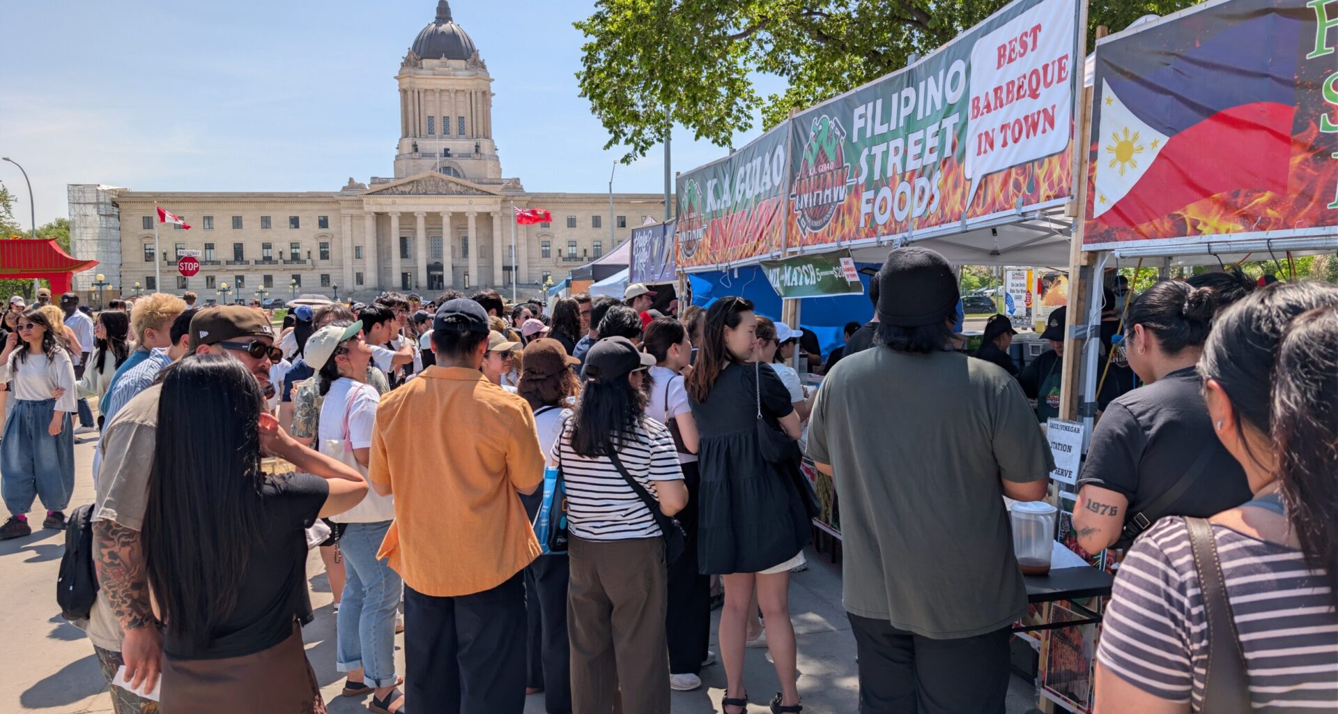 Winnipeggers enjoy Taste of Asia festival amid scorching weather