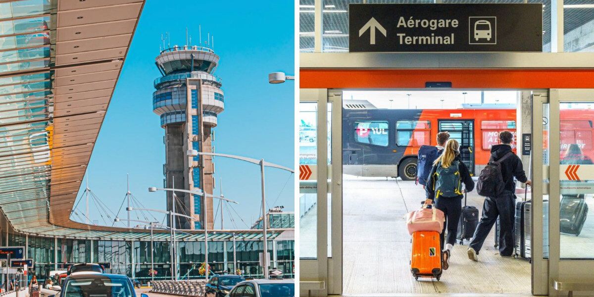 Montreal Airport just moved its pickup waiting area and it's already causing confusion