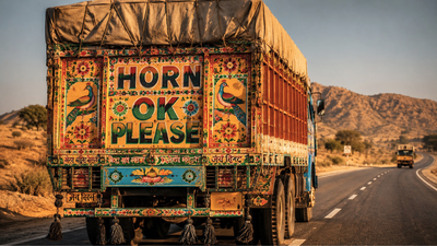 The mystery of 'Horn OK Please': Why Indian trucks carry this famous message