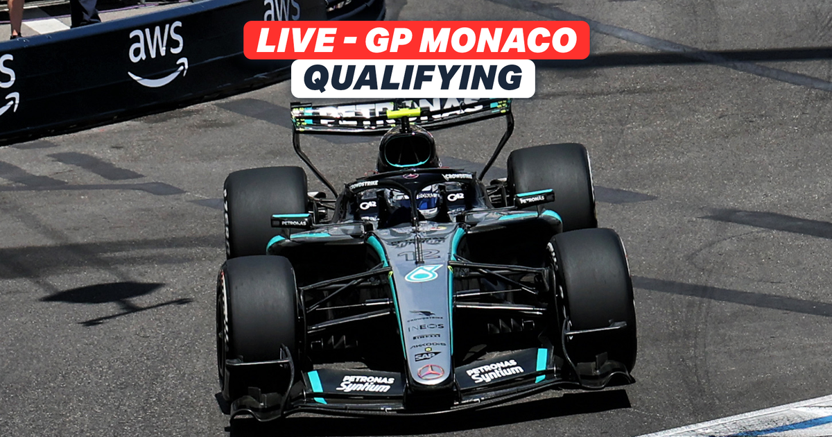 LIVE: Antonelli roars to Monaco pole ahead of Verstappen and Hamilton; Russell sixth