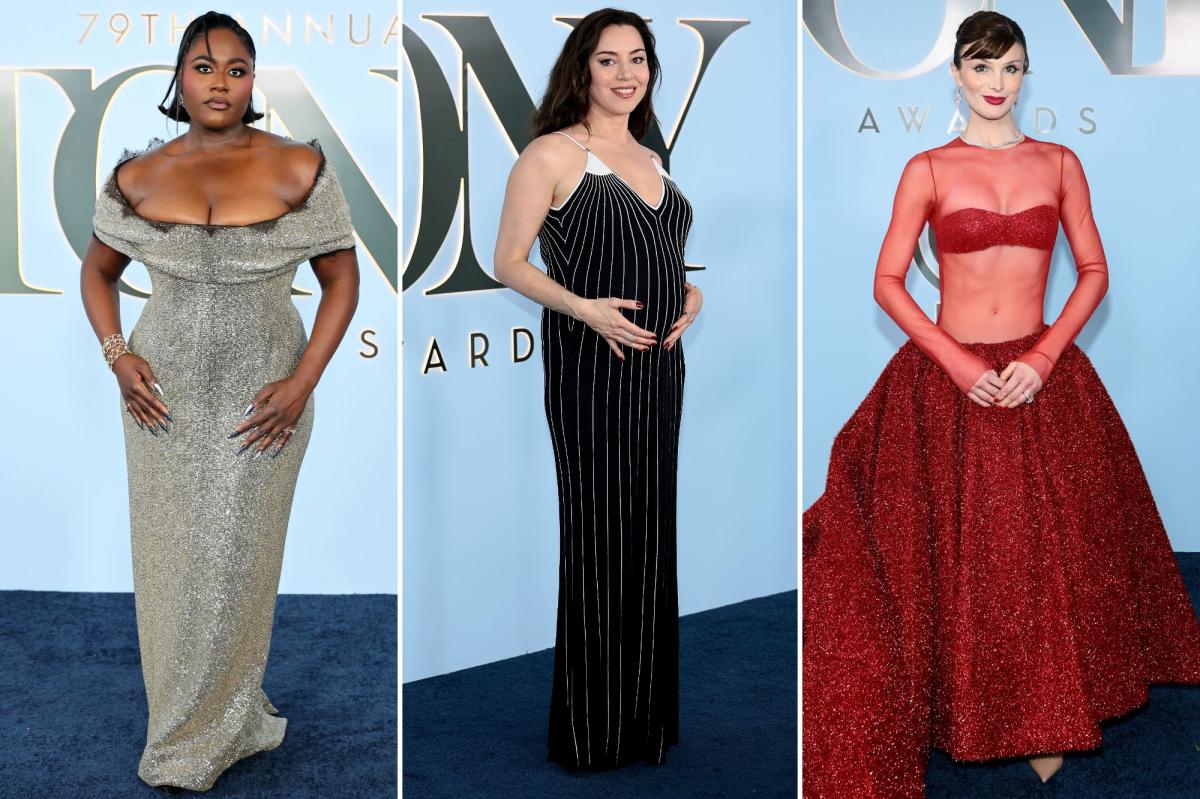Tony Awards 2026 red carpet live updates: See all the celebrity looks