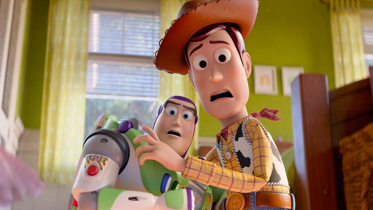 Buzz Lightyear and Woody in Toy Story 5